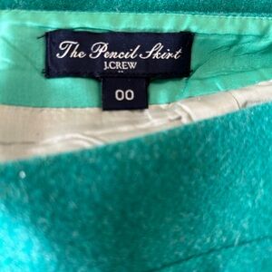 J. Crew The Pencil Skirt Size 00